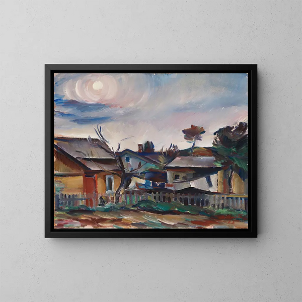 Tema de Suursaari - Ilmari Aalto — cuadro enmarcado en la pared