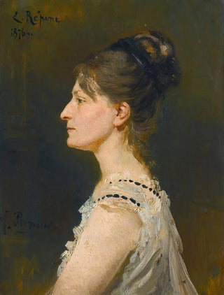 Ilya Efimovich Repin - Portrait Of A Lady Said To Be Maria Grigorievna Ge 18541932.webp