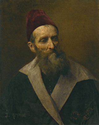 Ilya Efimovich Repin - Portrait of a man.webp