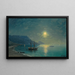 Evening in Crimea - Ilya Nikolaevich Zankovsky — framed artwork on a wall