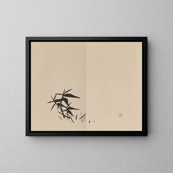 Ninguna obra titulada "Keinen shugajo Pl01" es reconocida en la historia del arte. - Imao Keinen — cuadro enmarcado en la pared