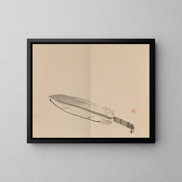 Keinen shugajō Pl03 - Imao Keinen — cuadro enmarcado en la pared