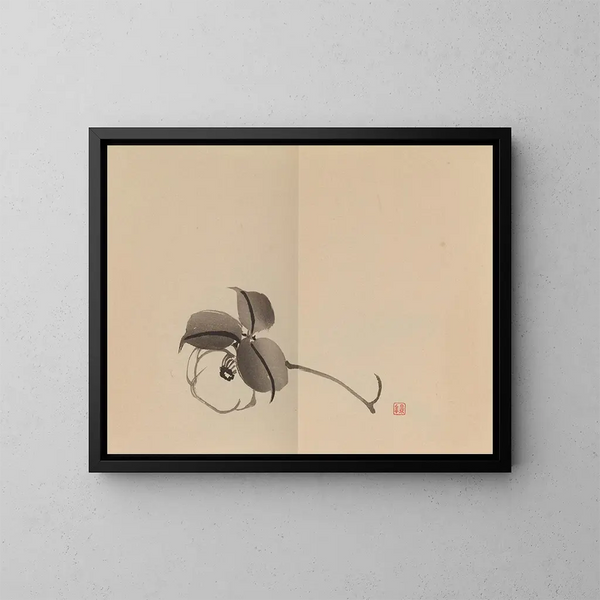 Keinen shugajō Pl04 - Imao Keinen — cuadro enmarcado en la pared