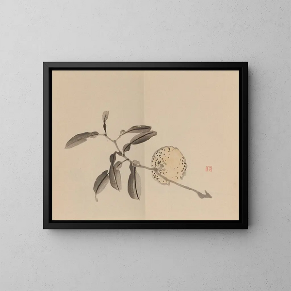 Keinen shugajō Pl09 - Imao Keinen — cuadro enmarcado en la pared