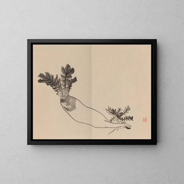 Keinen shugajō Pl11 - Imao Keinen — cuadro enmarcado en la pared