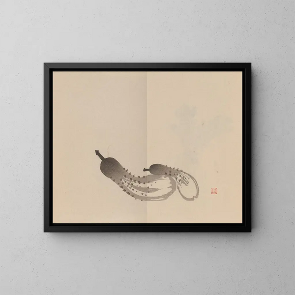 Keinen shugajō Pl12 - Imao Keinen — cuadro enmarcado en la pared