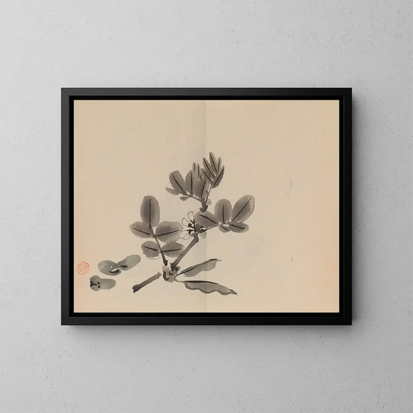Keinen shugajō Pl17 - Imao Keinen — cuadro enmarcado en la pared
