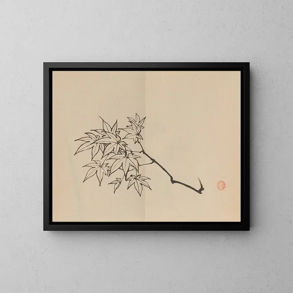 Keinen shugajō Pl20 - Imao Keinen — cuadro enmarcado en la pared