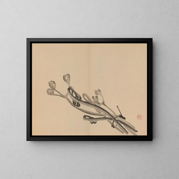 Keinen shugajō Pl. 26 - Imao Keinen — cuadro enmarcado en la pared