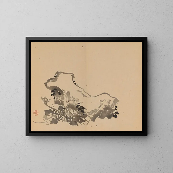 Keinen shugajō Pl35 - Imao Keinen — framed artwork on a wall