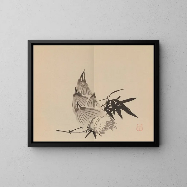 Keinen shugajō Pl37 - Imao Keinen — framed artwork on a wall
