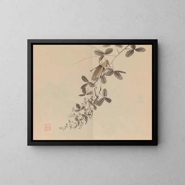 Keinen shugajō Pl40 - Imao Keinen — framed artwork on a wall