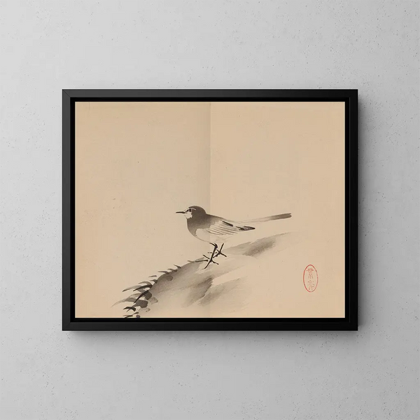 Keinen shugajō Pl49 - Imao Keinen — framed artwork on a wall