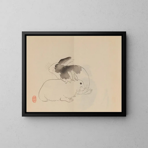 Keinen shugajō Pl62 - Imao Keinen — framed artwork on a wall