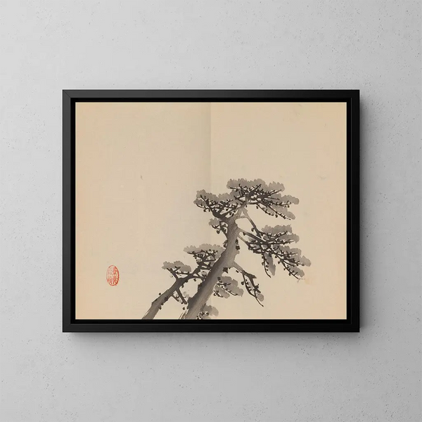 Keinen shugajō Pl68 - Imao Keinen — framed artwork on a wall