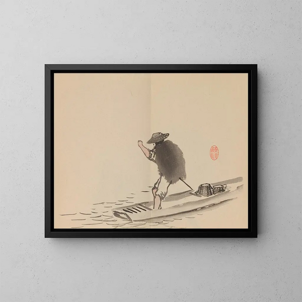 Keinen shugajō Pl69 - Imao Keinen — framed artwork on a wall