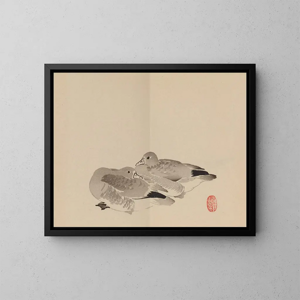 Keinen shugajō Pl75 - Imao Keinen — framed artwork on a wall