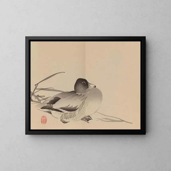 Keinen shugajō Pl83 - Imao Keinen — framed artwork on a wall