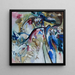 Improvisación 21a - Wassily Kandinsky — cuadro enmarcado en la pared