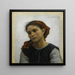 Innocente - Jules Breton — cuadro enmarcado en la pared