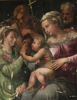 Innocenzo da Imola - Mystical marriage of St Catherine.webp