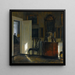 Interior - Carl Holse — cuadro enmarcado en la pared