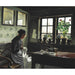 Reproducción del cuadro interior con mujer cosiendo- Laurits Andersen Ring