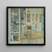 Interior blanco - Carl Moll — cuadro enmarcado en la pared
