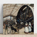 Reproducción del cuadro Interior de la galería de las máquinas en la Exposición Universal de 1889 - Louis Béroud