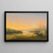 Amanecer sobre el Cuerno de Oro - Ippolito Caffi — cuadro enmarcado en la pared