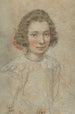 Retrato de una joven - Ippolito Leoni — vista de la obra