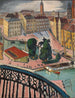 Karl Johans Torg Estocolmo - Isaac Grünewald — vista de la obra