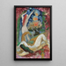 Loth et ses filles - Isaac Grünewald — framed artwork on a wall