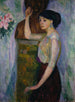 Portrait of Madame Ise Morsing - Isaac Grünewald — artwork view