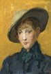 Una chica elegante con sombrero - Isaac Israëls — vista de la obra