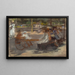 Niños en el parque - Isaac Israëls — cuadro enmarcado en la pared