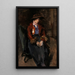 Greet LoboBraakensiek and Eliza Doolittle - Isaac Israëls — framed artwork on a wall