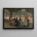 En el Bosque de Boulogne cerca de París - Isaac Israëls — cuadro enmarcado en la pared