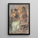 Indonesian Princess Painting - Isaac Israëls — framed artwork on a wall