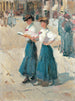 Midinettes On The Place Vendôme Paris - Isaac Israëls — artwork view