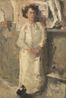 Retrato del artista Theo Nieuwenhuis en su taller - Isaac Israëls — vista de la obra