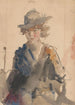 Retrato de una mujer - Isaac Israëls — vista de la obra