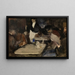 Restaurant Mille Colonnes Painting in Amsterdam - Isaac Israëls — framed artwork on a wall
