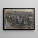 Row of seated people - Isaac Israëls — framed artwork on a wall