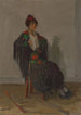 Dama sentada con vestido español - Isaac Israëls — vista de la obra