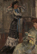 Two women inside - Isaac Israëls — artwork view