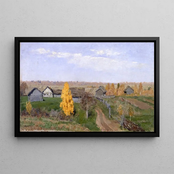 Isaac Levitan - Golden autumn Slobodka.webp