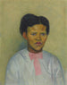La niña africana - Isaac Rosenberg — vista de la obra