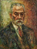 Retrato de hombre - Isaac Ryback — vista de la obra
