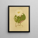 Lily Pad Painting - Isaac Sprague — framed artwork on a wall